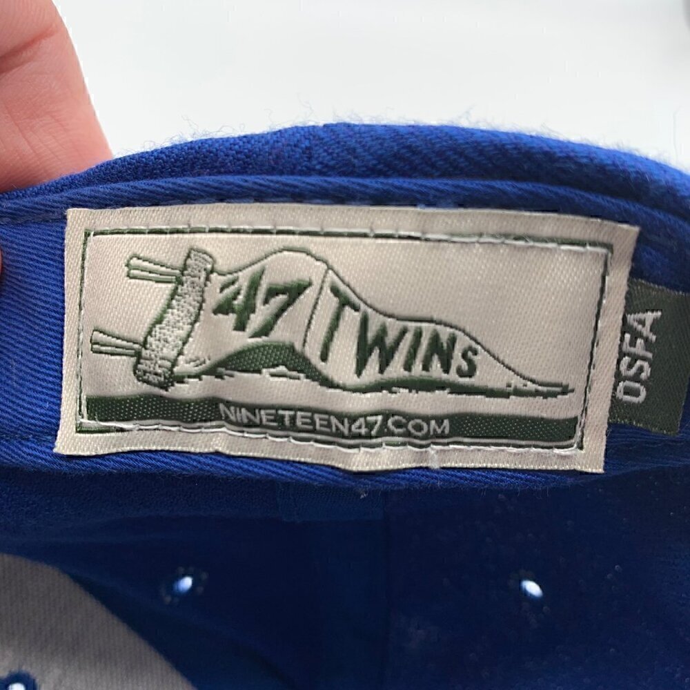 Chicago Cubs MLB Blue 47 Brand MVP Adjustable Strapback Hat - Picture 5 of 6